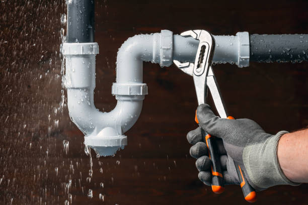 Professional Drain Cleaning technician working in Nellis, WV
